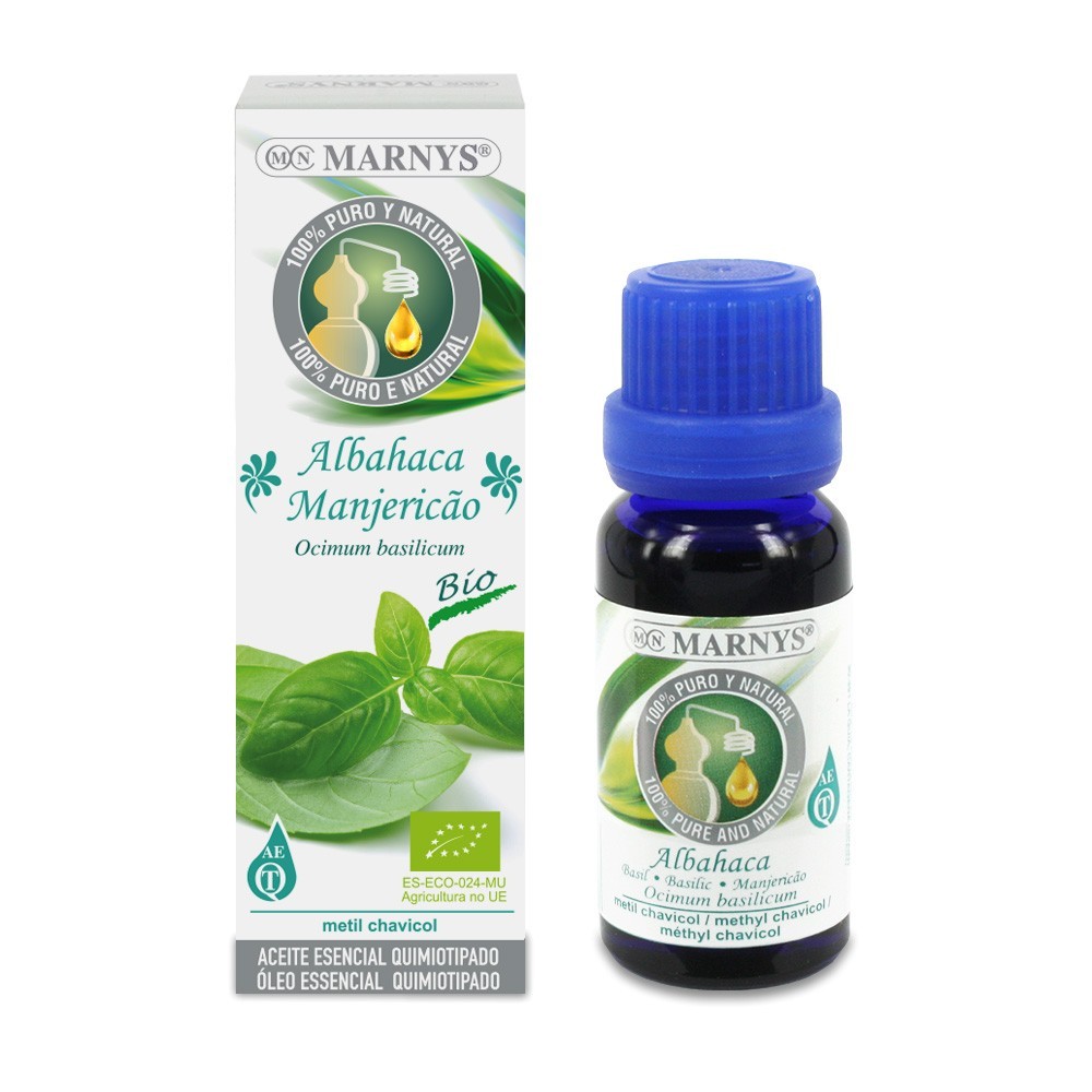 Marnys Aceite Esencial Alimentario De Albahaca Bio Estuch