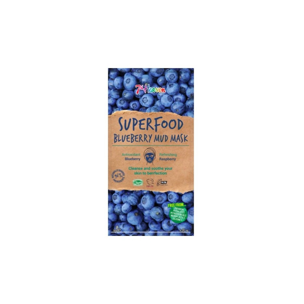 "Montagne Jeunesse Superfood Blueberry Mud kaukė 10g