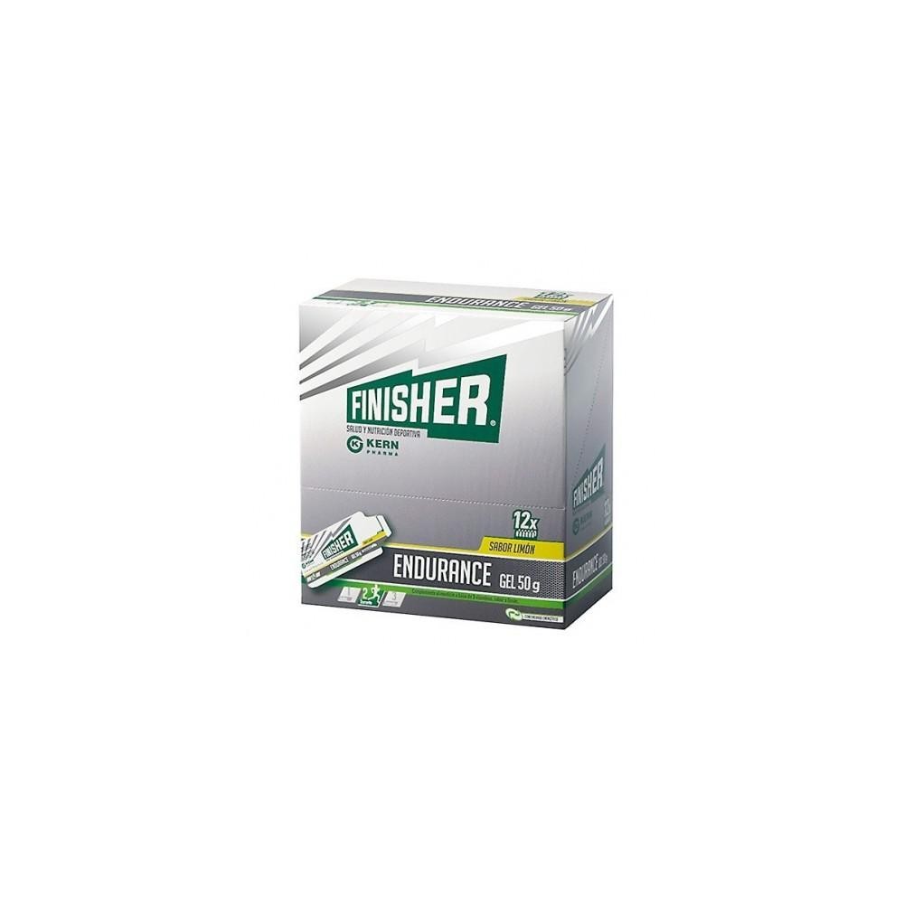 Kern Pharma Finisher Endurance Gel Énergético Limón 12 Geles De 50g