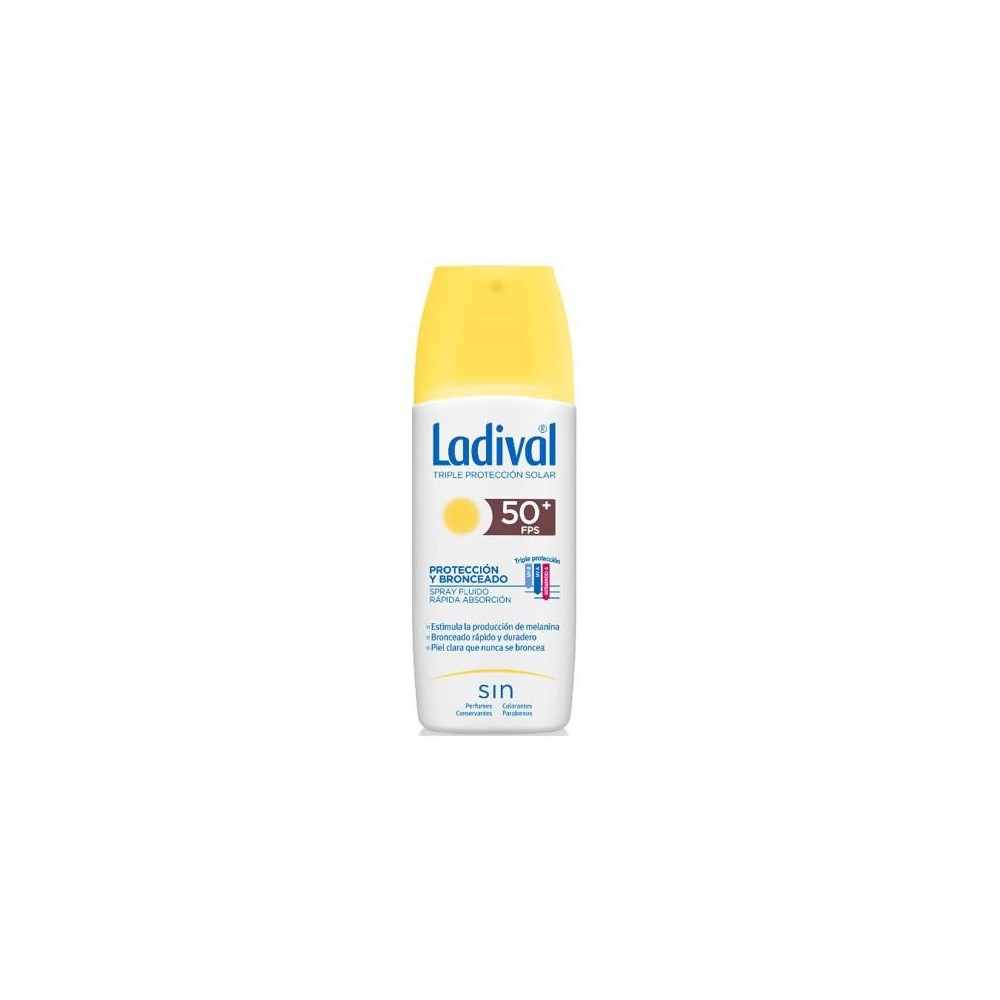 Ladival Protección y Bronceado Spray Spf50 150ml