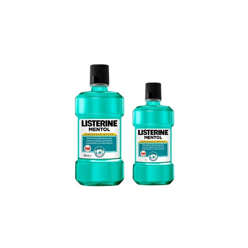 Listerine Mentol 500ml+250ml