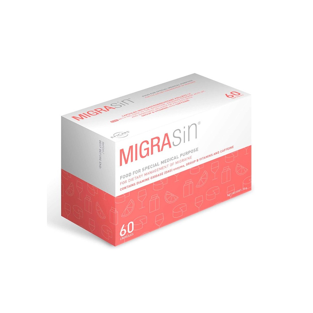 Vpharma Migrasin 60 Capsules