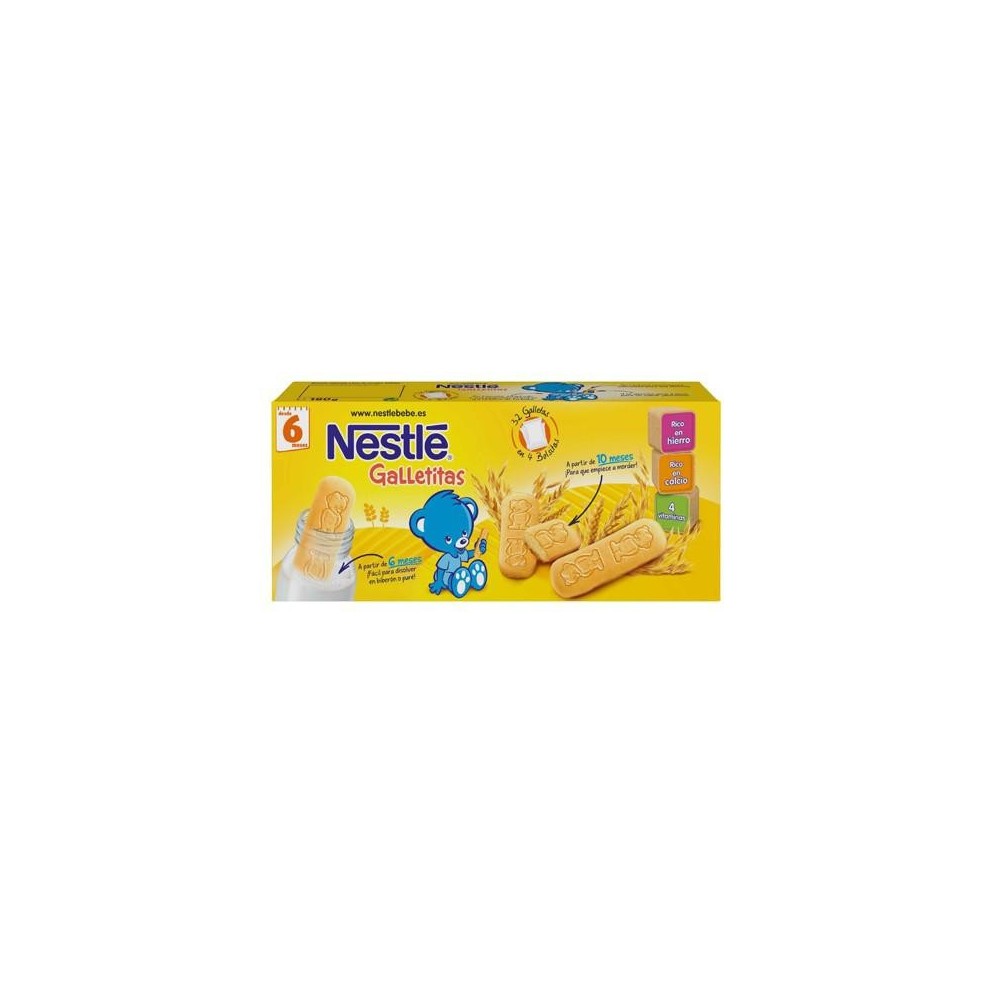 Nestle  Sausainiai 6 mėnesiai 32 vienetai