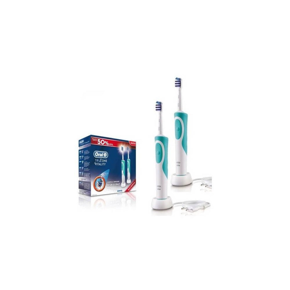 "Oral-B" "Oral B" elektrinis dantų šepetėlis "Vitaly Trizone" 2 vienetai