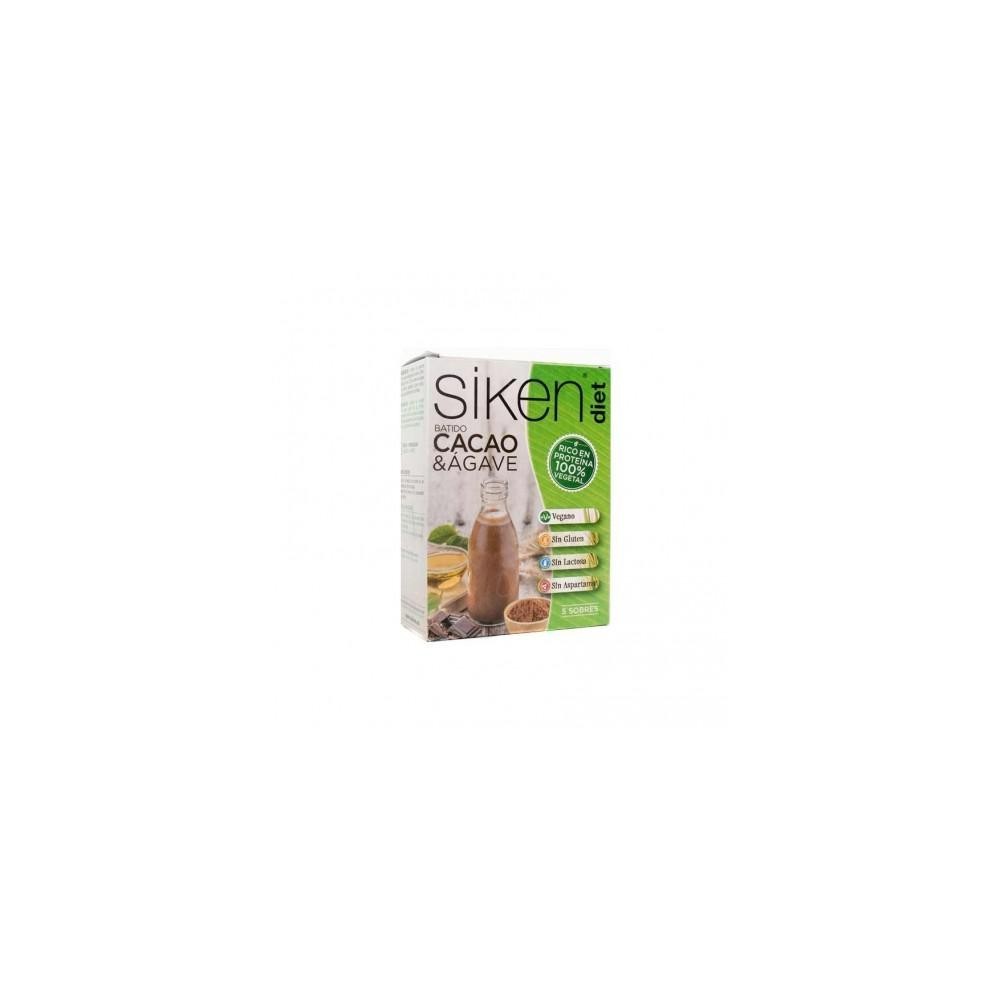 Siken Diafarm Sikendiet Batido De Cacao Ágave 5 Sobres