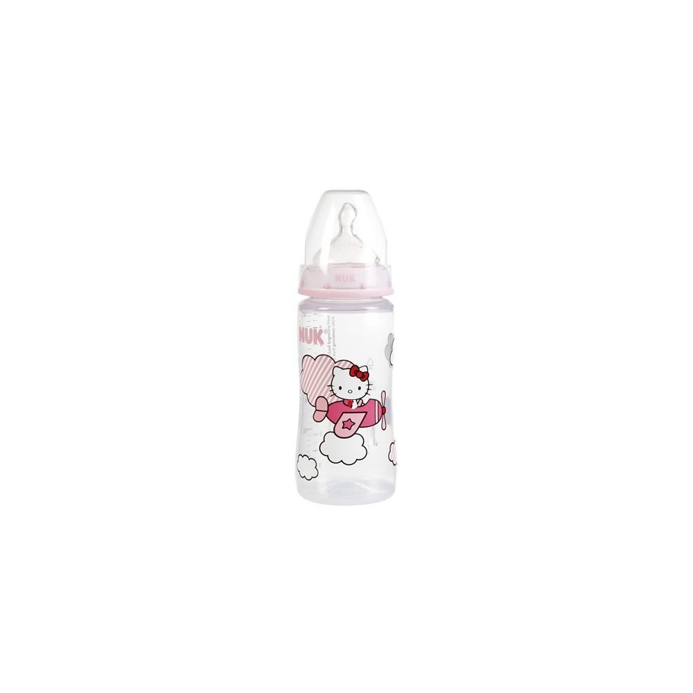 "Nuk" kūdikių buteliukas "Hello Kitty" 300ml 6-18ml