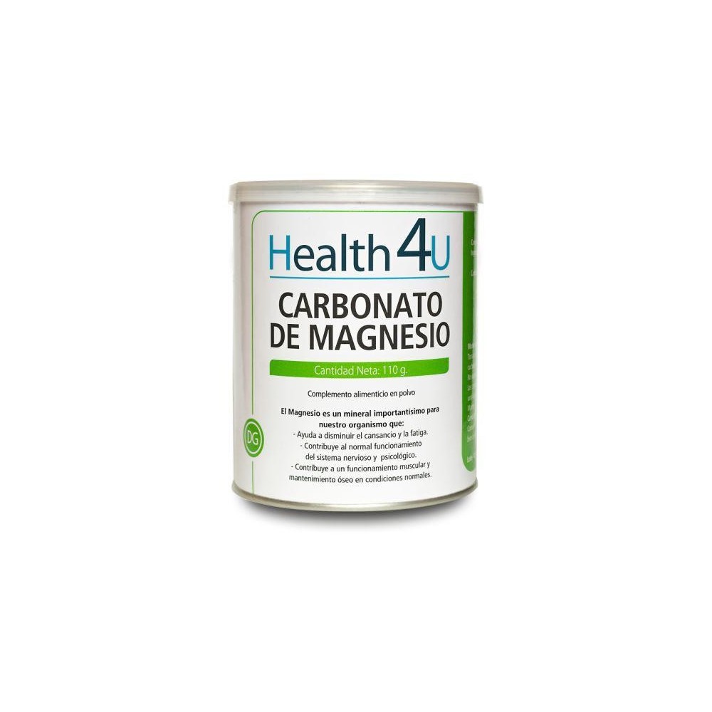 H4u Carbonato De Magnesio 110g En Polvo