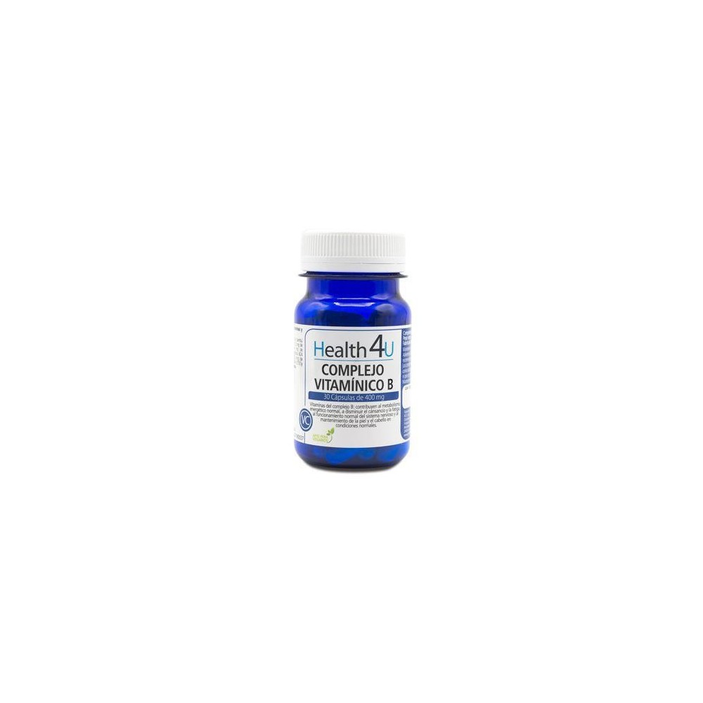 H4u Complejo Vitamínico B 30 kapsulių po 400 mg