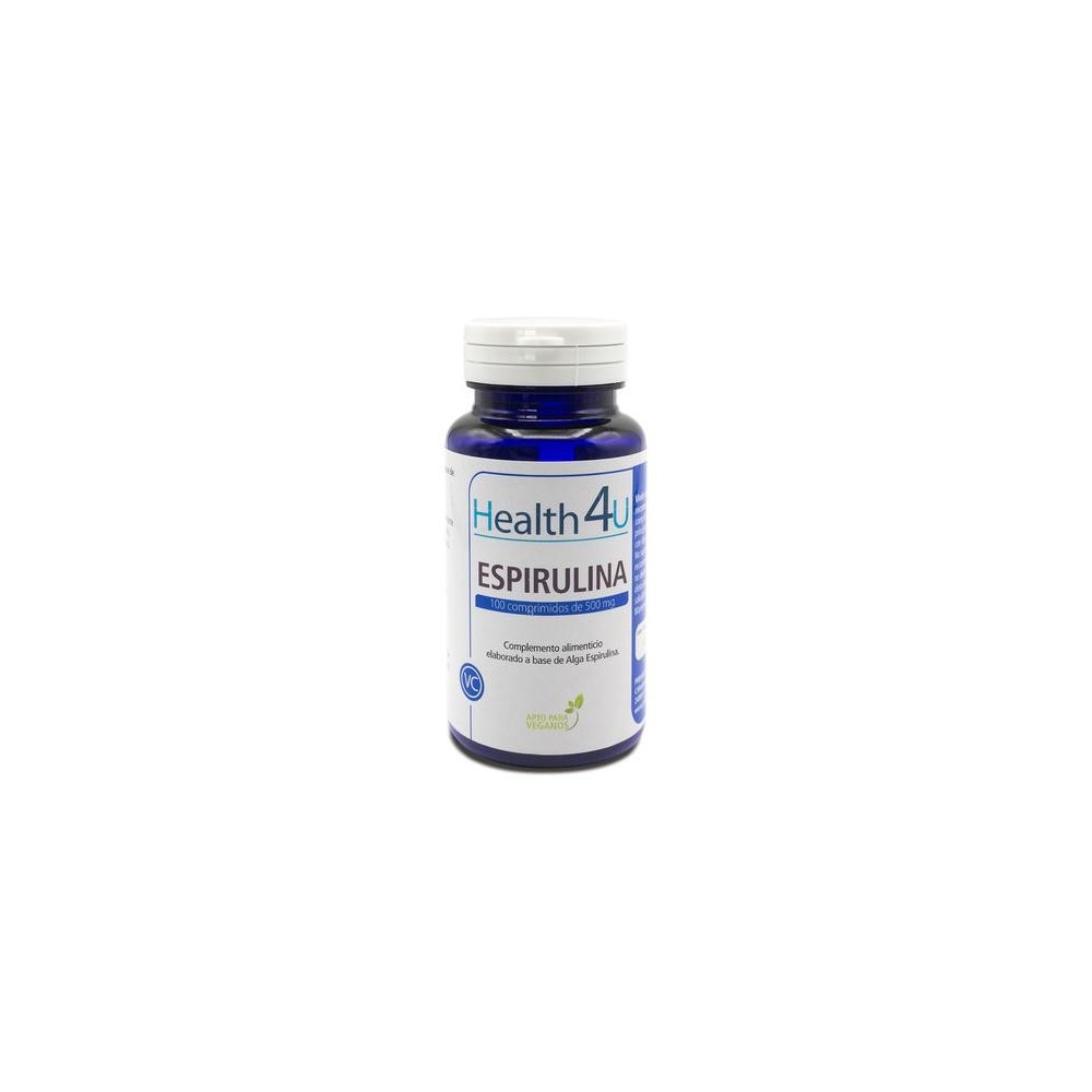 H4u Espirulina 100 Comprimidos De 500 Mg