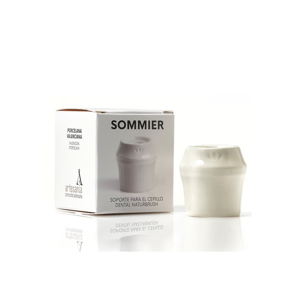 Naturbrush Sommier Soporte Cepillo Dental Blanco