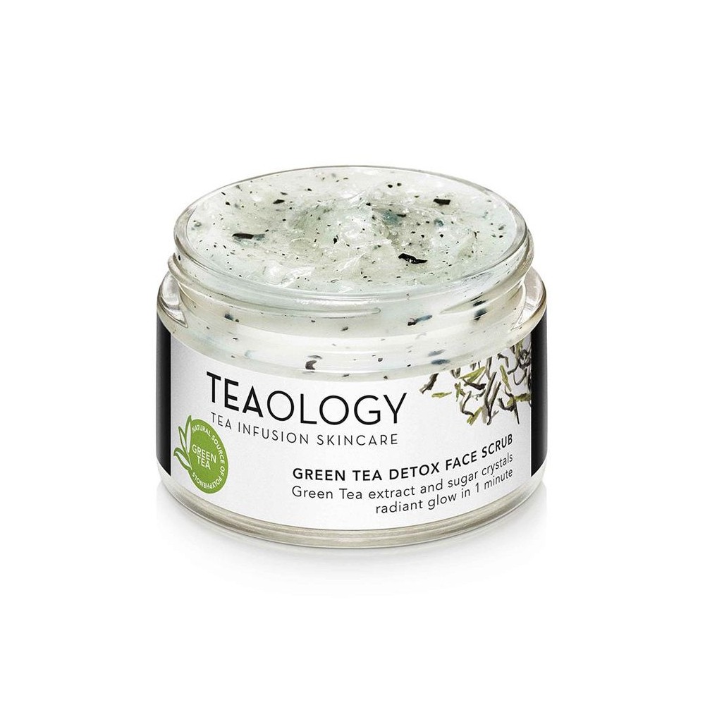 "Teaology" žaliosios arbatos detoksikuojantis veido šveitiklis 50ml