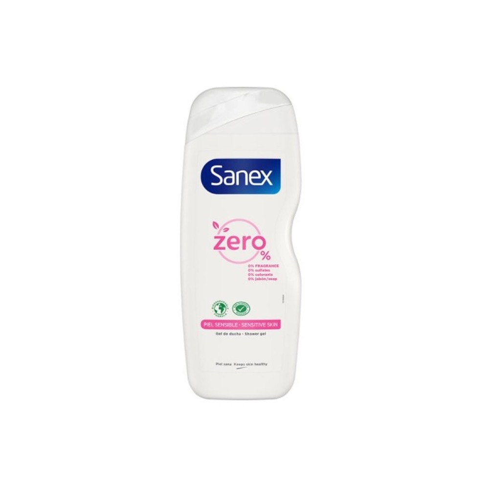 Sanex Zero% Sensitive Skin Shower Gel 600ml