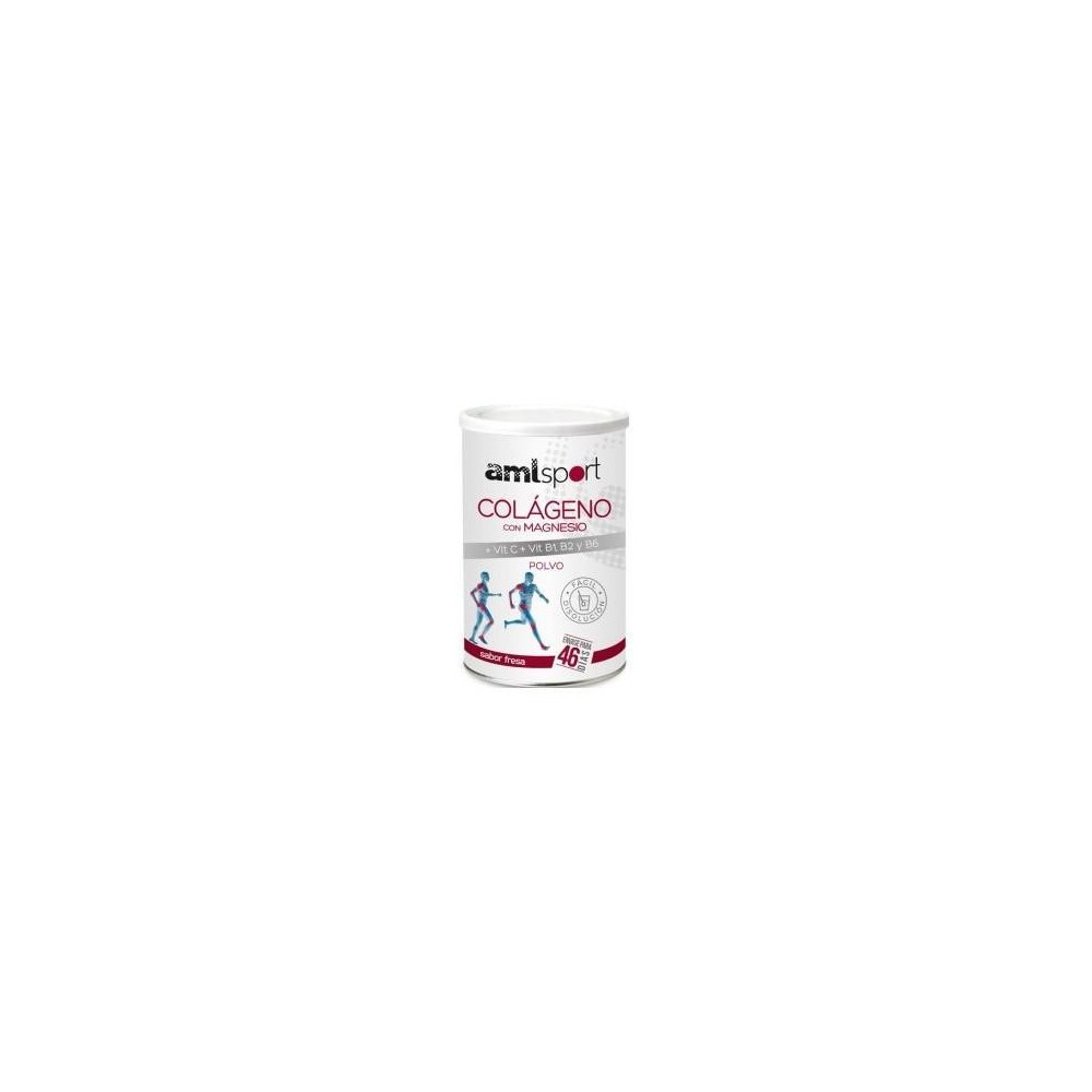 Amlsport Colágeno Con Magnesio Vit C Vit B1 B2 B6 Sabor Fresa Pol