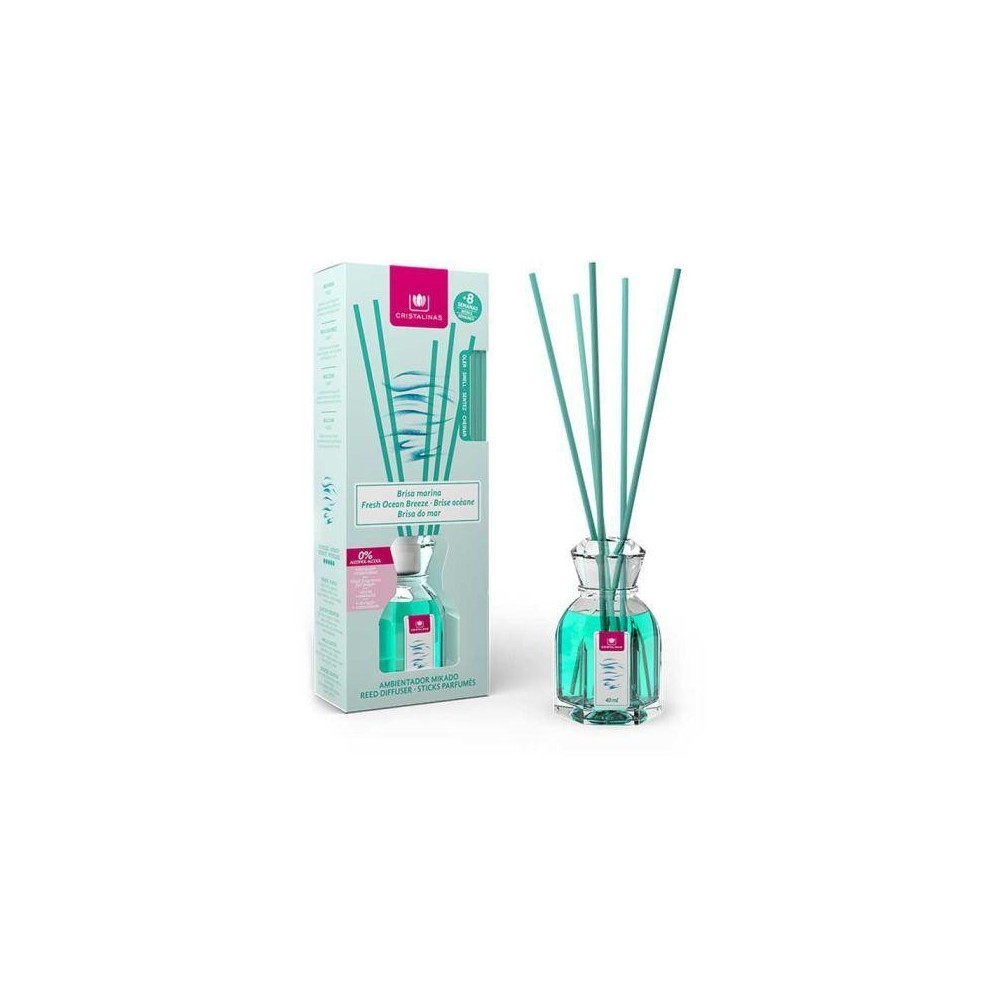 Cristalinas Mikado Ambientador 0 Brisa Marina 40ml