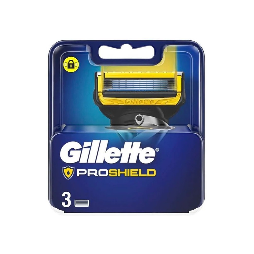 "Gillette Proshield" įkroviklis 3 vienetai