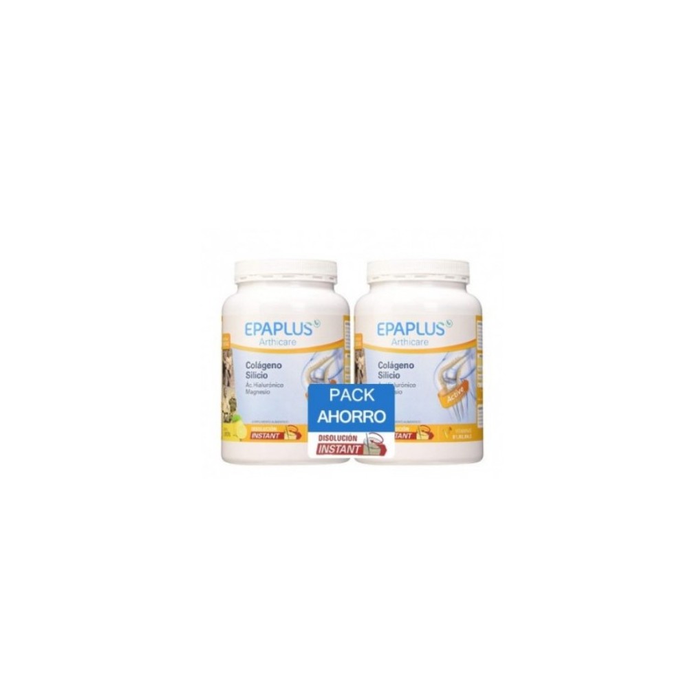 Epaplus Collagen Silicon Hyaluronic and Magnesium Lemon 2x326g