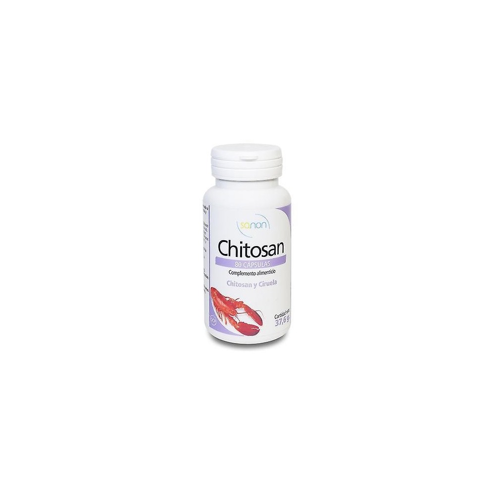 Sanon Chitosán 80 Cápsulas 470 Mg