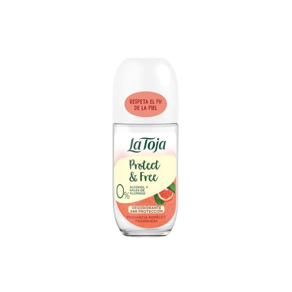 La Toja Protect & Free Greipfrutų ir aviečių dezodorantas Roll-On 50ml