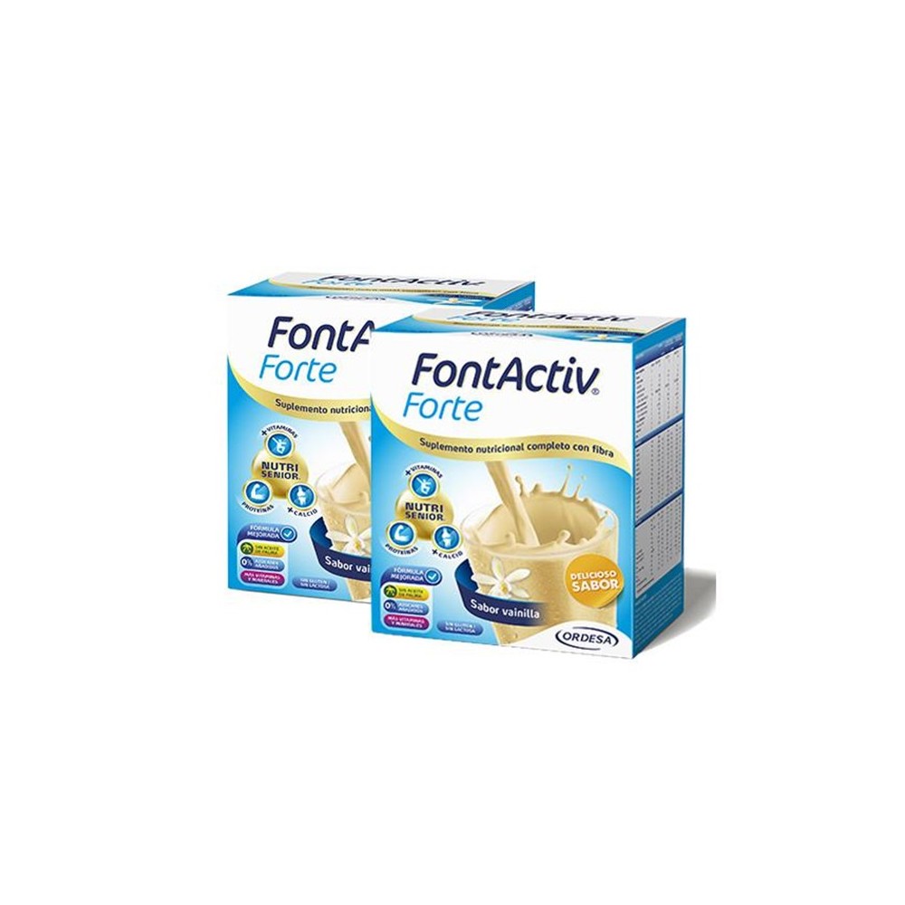 Ordesa Fontactiv Duplo Forte Vanilla 2x14 paketėlių