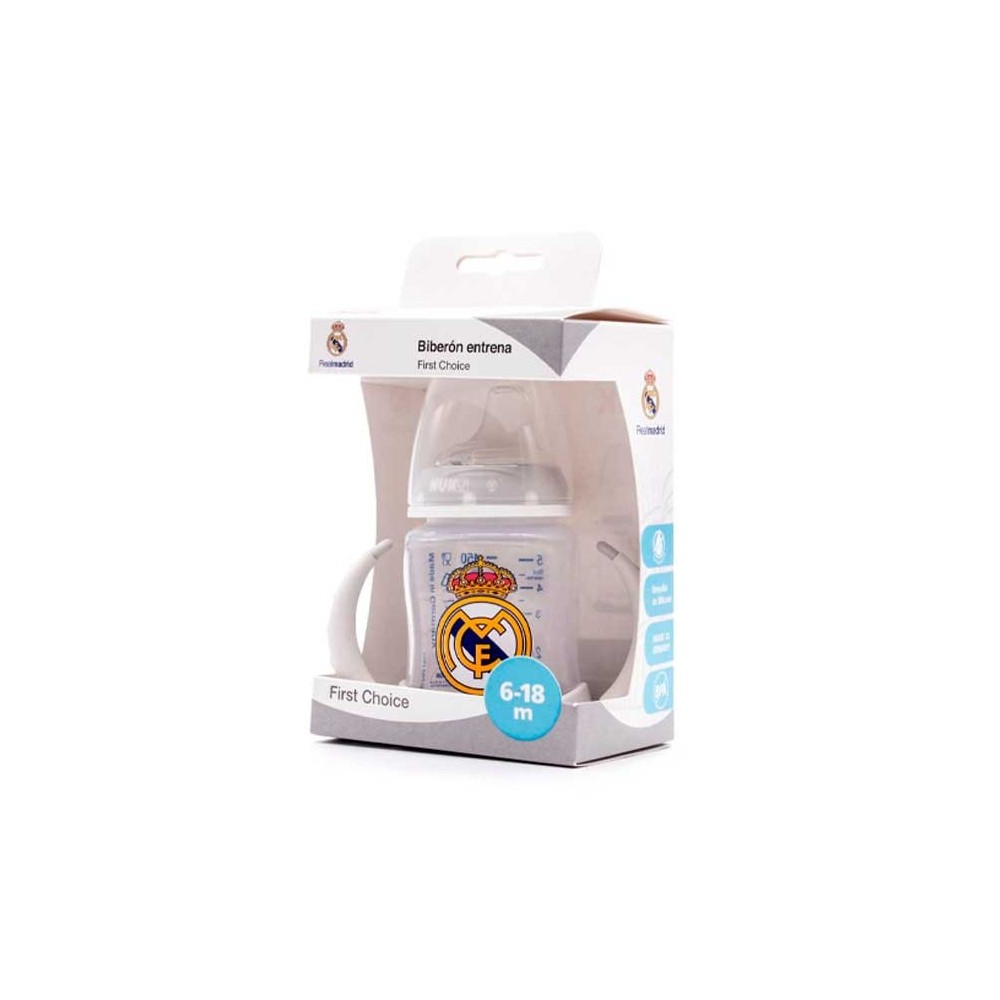 Nuk Real Madrid Silicone Bottle 6-18 Months 150ml