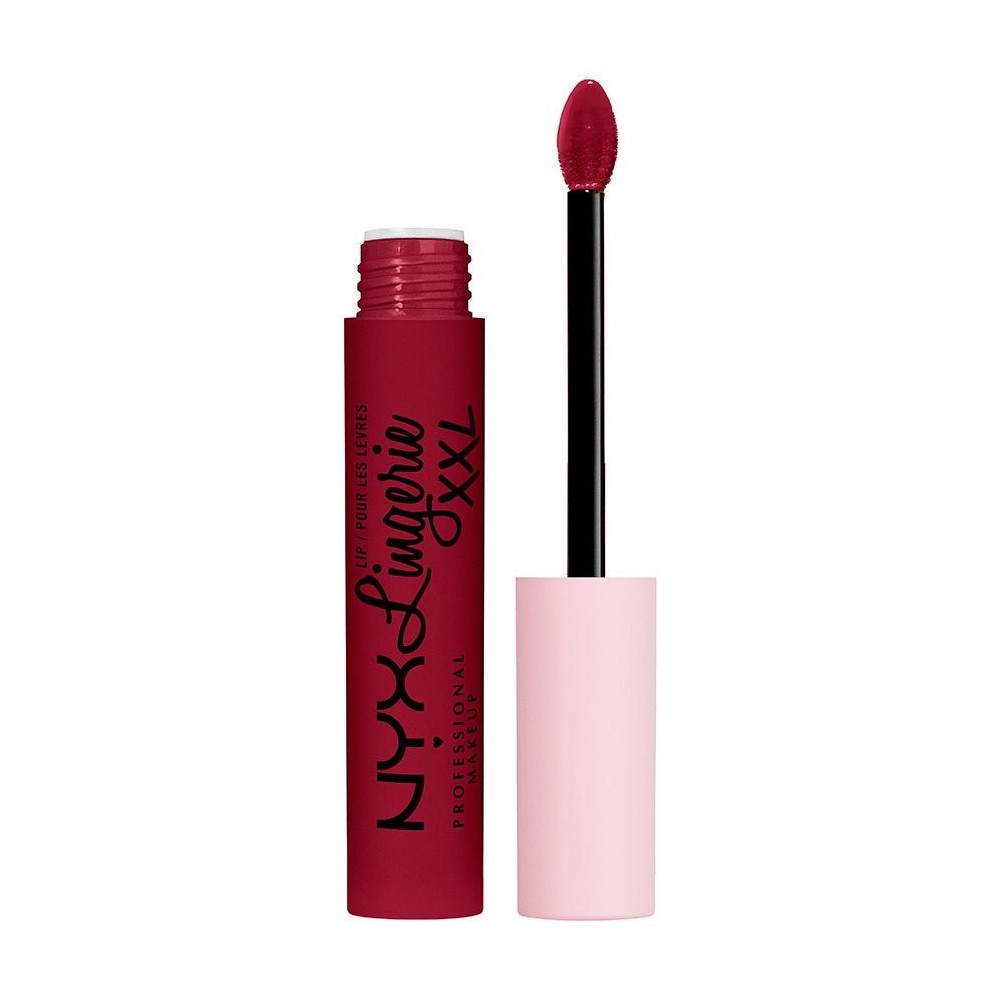 Nyx Professional Makeup - "Lip Lingerie Xxl" matiniai skysti lūpų dažai - Sizzlin'