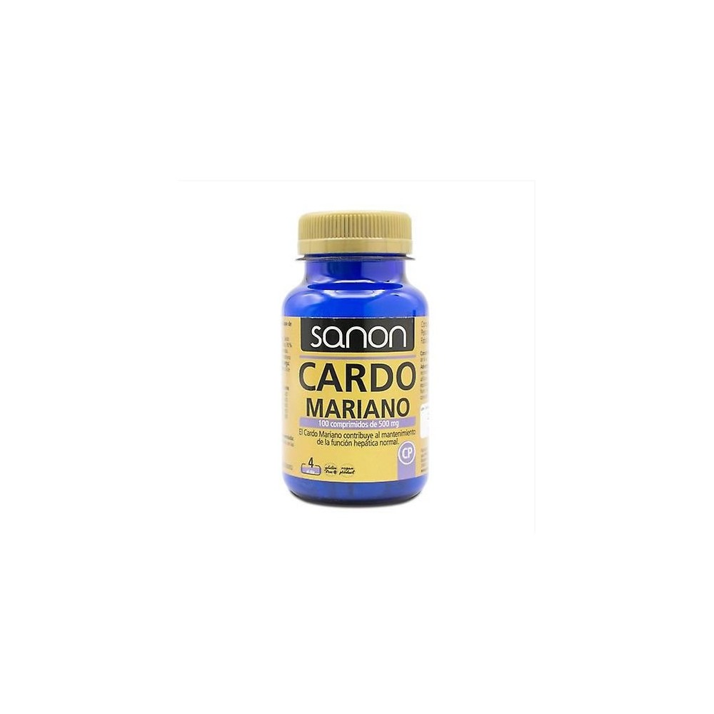 Sanon Cardo Mariano 100 Comprimidos De 500 Mg