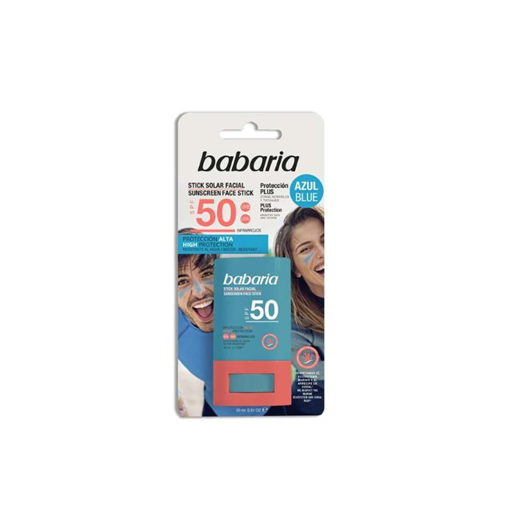 "Babaria" apsauginis veido kremas nuo saulės Spf50 20ml