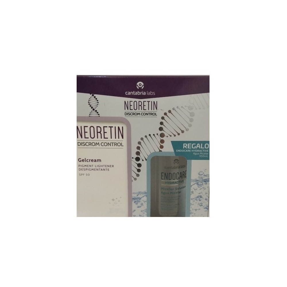 Neoretin Discrom Control Gelcream 40ml+Endocare Micellar Hydroactive Water 100ml Set 2 Pieces