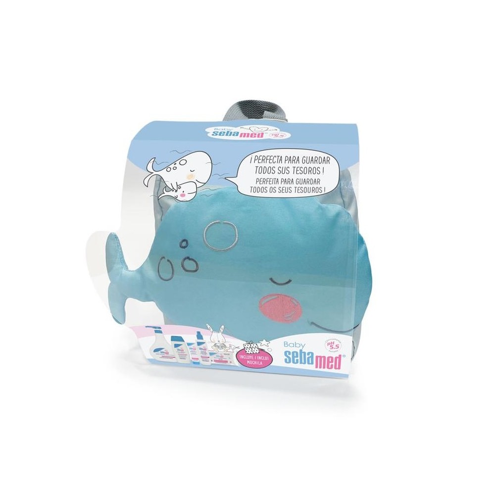 "Sebamed Baby Whale" kuprinių rinkinys 6 dalių