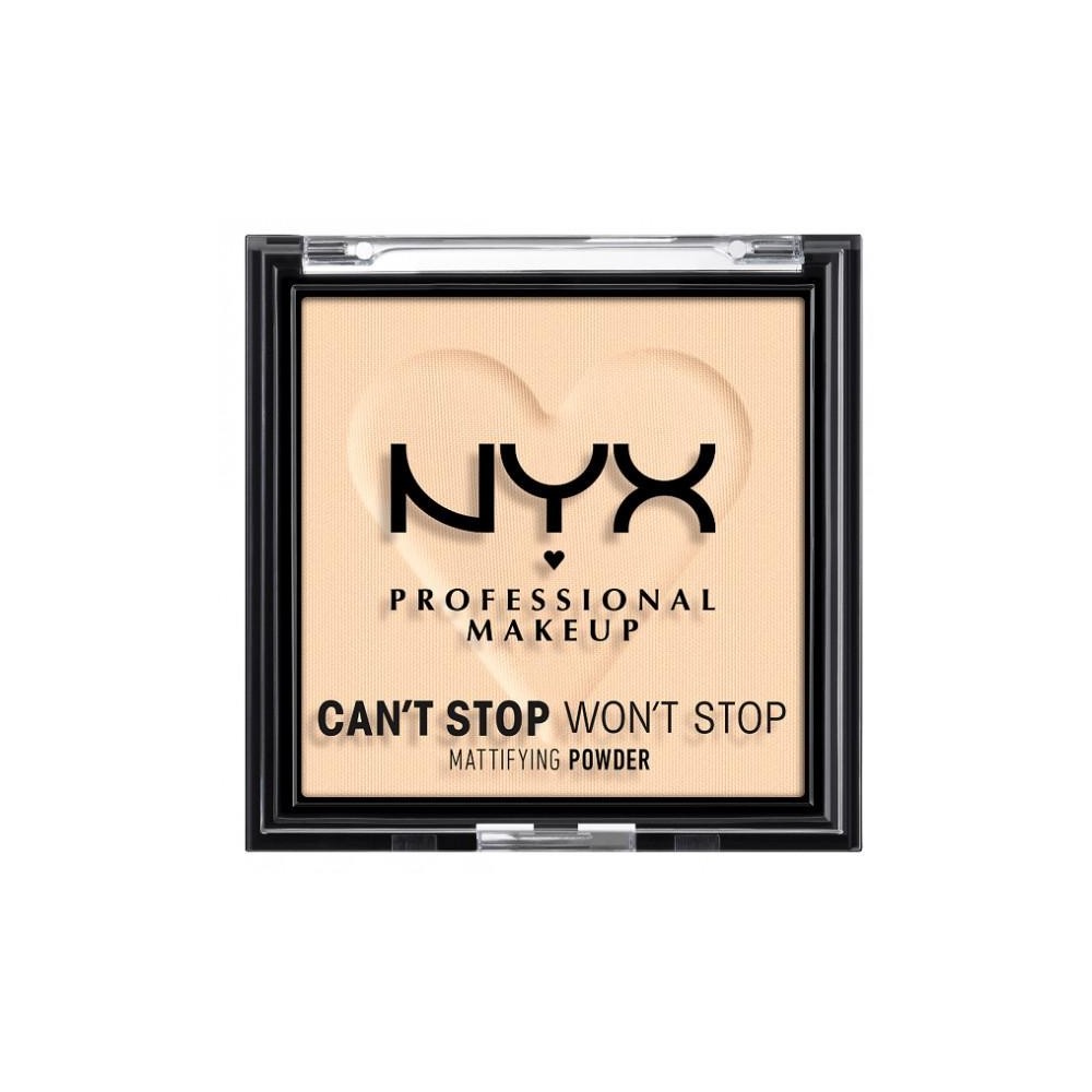 Nyx Can't Stop Won't Stop Mattifying Powder Fair