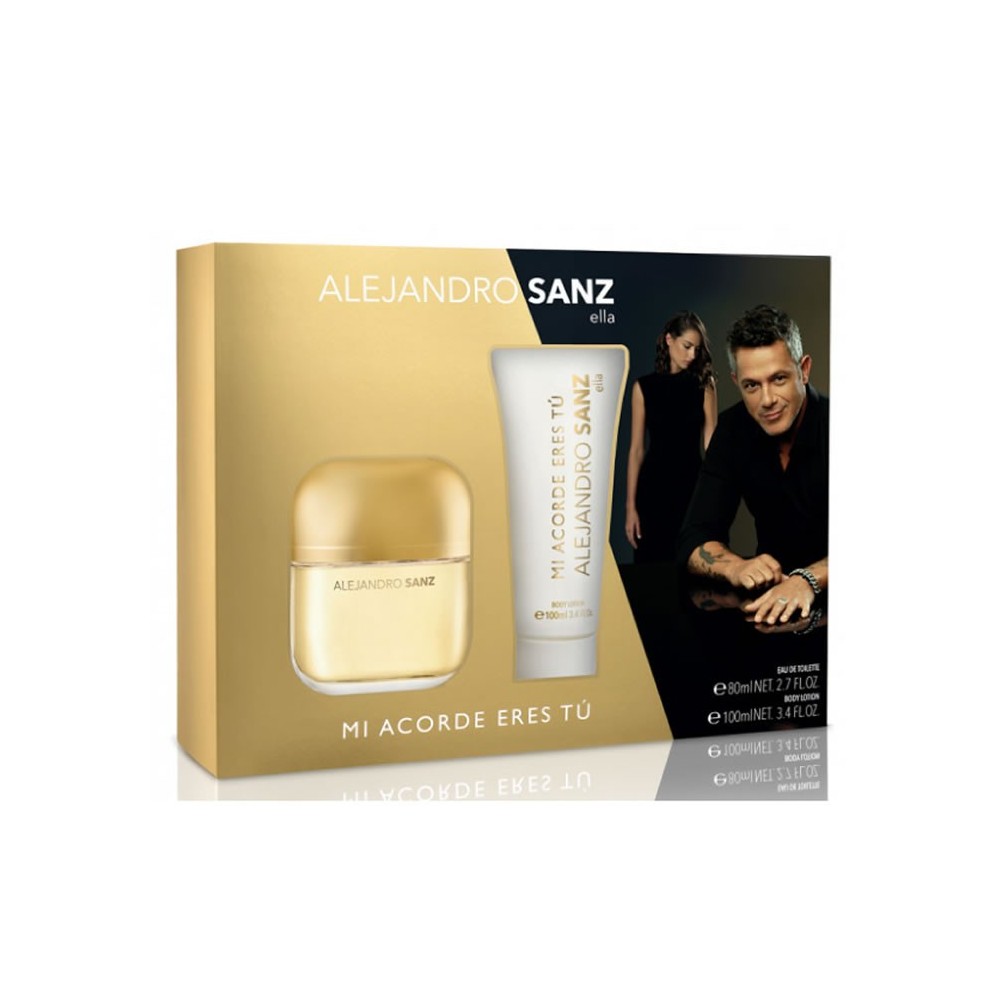 Alejandro Sanz Mi Acorde Eres Tu Eau De Toilette Spray 100ml Set 2 Pieces