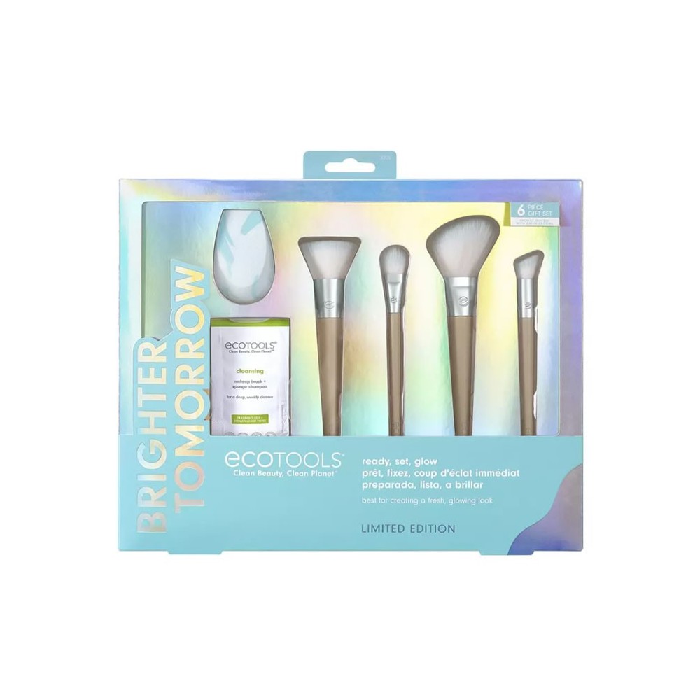 Ecotools Brighter Tomorrow Ready Set Glow Set 5 Pieces