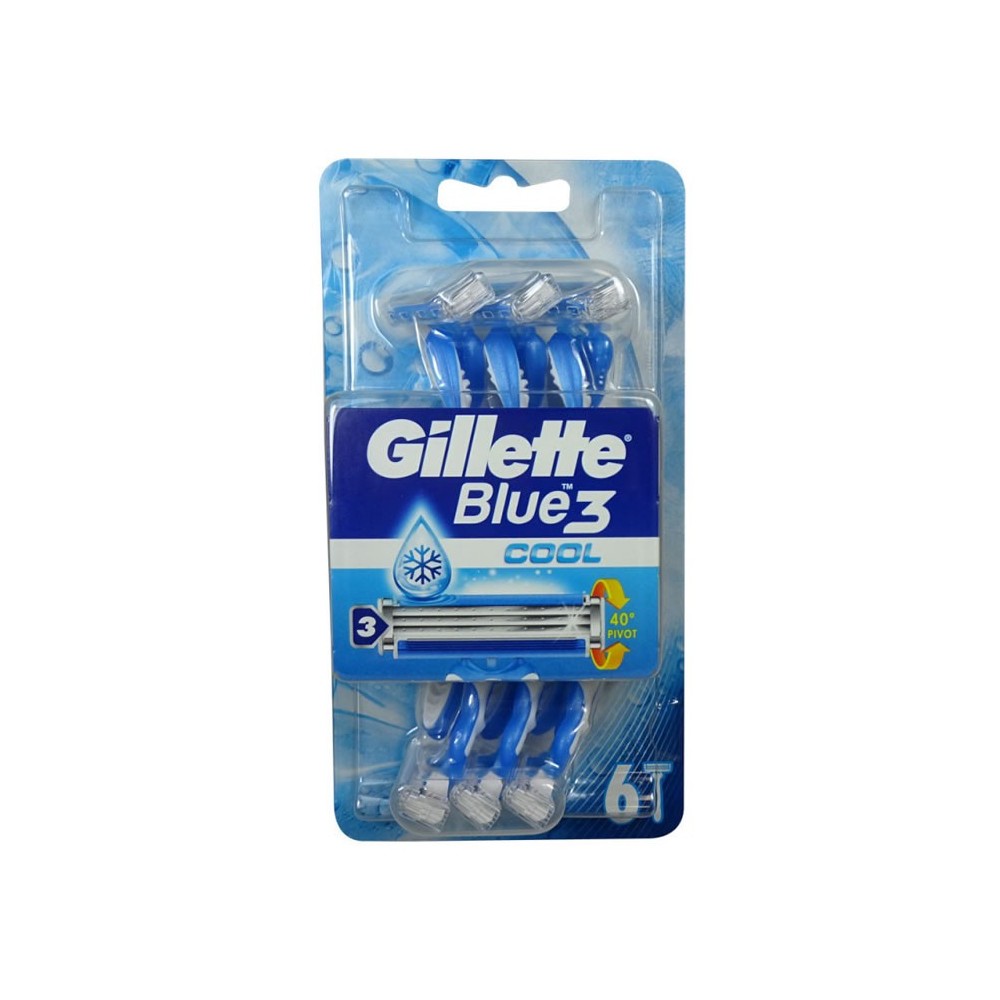 Gillette Blue 3 Cool Disponsable Razor 6 Units