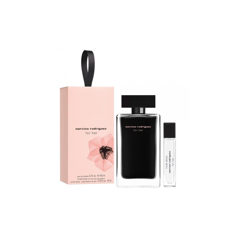 rinkinys Narciso Rodriguez Narciso R For Her e T 100ml purškalas + 10ml