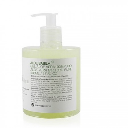 Botanicapharma Aloe Sabila 100% gelis 500ml-Kūno higiena-Dermokosmetika-BOTÁNICAPHARMA