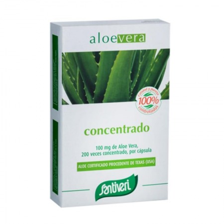 Santiveri Aloe Vera 40 kapsulių-Maisto papildai-Sveikatai-SANTIVERI