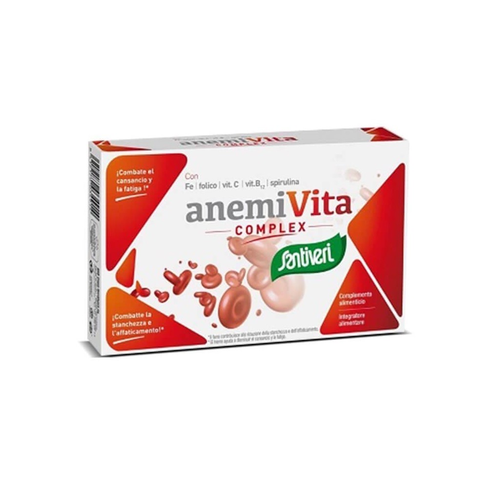 Santiveri Anemivita Complex Iron 40 Capsules