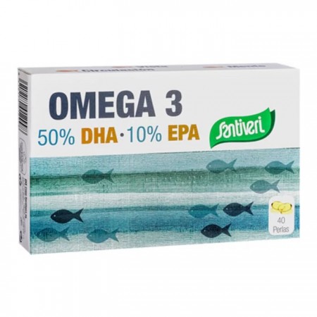 Santiveri Omega 3 DHA + EPA 40 minkštųjų gelių-Maisto papildai-Sveikatai-SANTIVERI