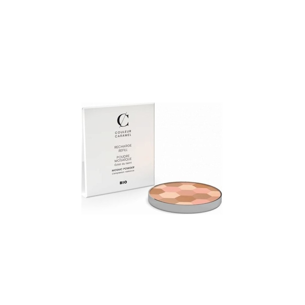 Couleur Caramel Caramel Terre Polvos Compactos N232 Teint Clair Recarga 1un