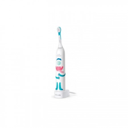 "Philips Sonicare" elektrinis dantų šepetėlis vaikams Hx3411-Elektriniai dantų šepetėliai-Dantų priežiūra-PHILIPS