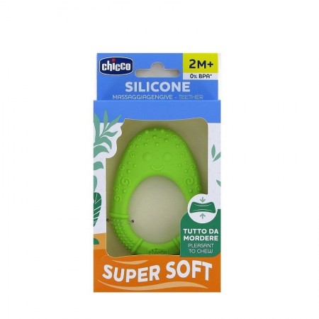 "Chicco Supersoft Avocado" kramtukas 2M+-Kramtukai-Čiulptukai ir kramtukai-CHICCO