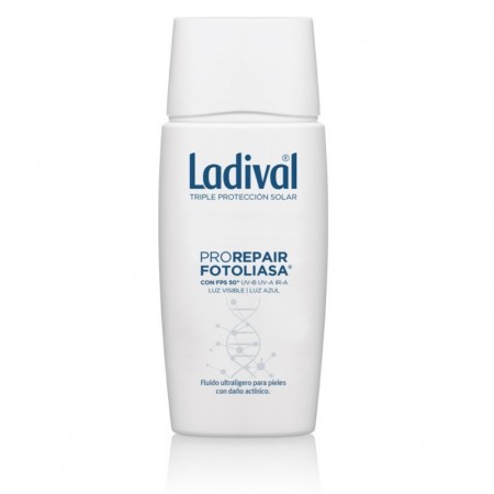 Ladival Prorepair Photolyase Apsauginis veido kremas nuo saulės SPF50+ pažeistai odai 50ml-Kosmetika veidui-Saulės kosmetika-LAD