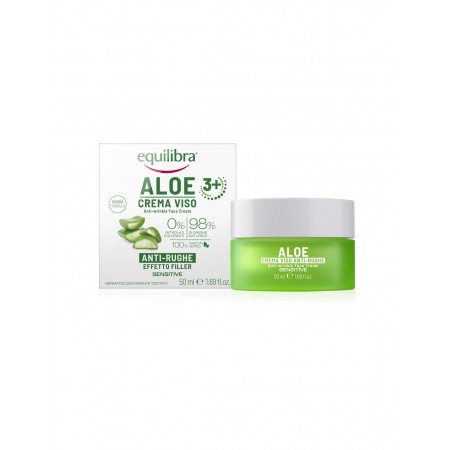 "Equilibra Face Aloe Antiwrinkle Cr" veido kremas nuo raukšlių su alaviju 50ml-EQUILIBRA-Odos priežiūra-EQUILIBRA