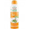 "Equilibra Sun Aloe Milk Spray F50" purškiamas kūno pienelis saugantis nuo saulės 150ml-EQUILIBRA-Kūno priežiūros priemonės-EQUI