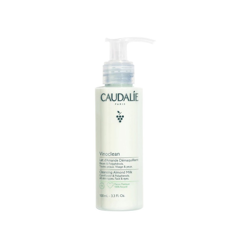 "Caudalie Vinoclean" migdolų pieno makiažo valiklis 100ml