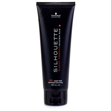 Ypač stiprios fiksacijos plaukų želė Schwarzkopf Silhouette Extra Strong Gel 250ml-Plaukų formavimo priemonės-Plaukų priežiūra-S