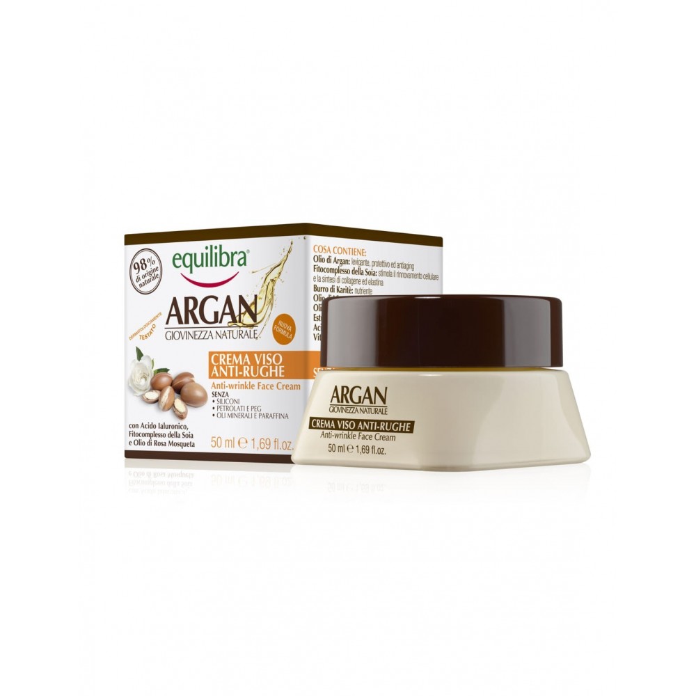 Equilibra Face Argan Antiwrinkle Cr 50 M