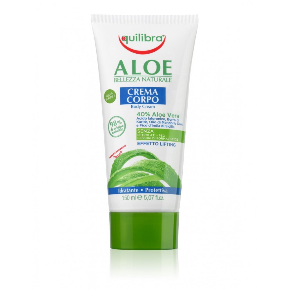 Equilibra Aloe Body kūno kremas 150ml-EQUILIBRA-Kūno priežiūros priemonės-EQUILIBRA