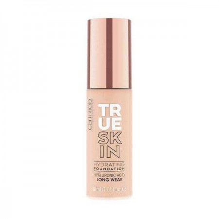 "Catrice True Skin" drėkinamasis makiažo pagrindas 015-Warm Vanilla-Veidui-Priemonės makiažui-CATRICE