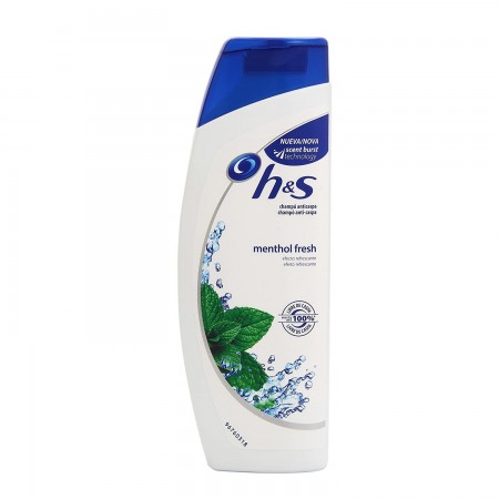 "Head and Shoulders Hs Menthol Fresh" šampūnas nuo pleiskanų 200ml-HEAD AND SHOULDERS-Plaukam-HEAD AND SHOULDERS